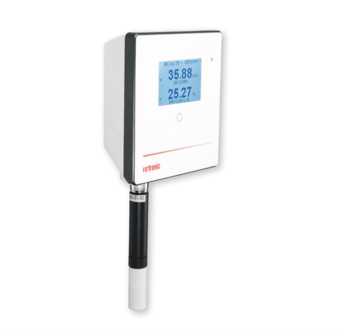 RMS-LOG-L-D data logger za vlago, temperaturo, CO2, diferencialni tlak, dew point