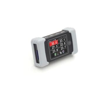 data logger, 6-kanalni za merjenje temperature z zaslonom na dotik