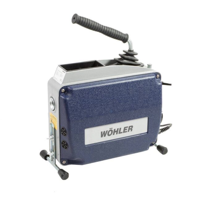 RM 300 stroj za čiščenje odtokov Wöhler je primeren za vsako uporabo. Kompaktni stroj za čiščenje odtokov Wöhler RM 300 ima izhodno moč 570 W.