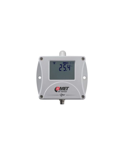 W0911 IoT brezžični termometer z zunanjo sondo Pt1000 na kablu in omrežjem LoRaWAN za merjenje temperature neposredno v okolju merjenja.
