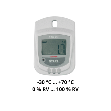 EBI 20-TH1 data logger za temperaturo in vlago EBRO