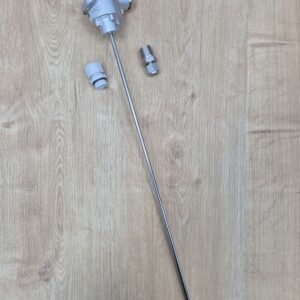 TTU-GLA-060-11A3L500/006RSBO/MP temperaturno tipalo uporovno (RTD) z merilnim pretvornikom, s priključno glavo, brez procesnega priključka