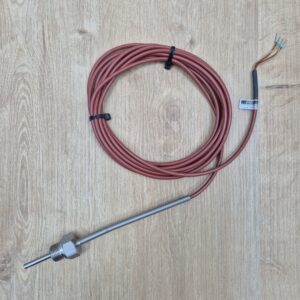 U740 2000/5000 temperaturno tipalo (RTD) s procesnim priključkom in silkonskim priključnim kablom, merilni element: 1 x Pt100, klase A.