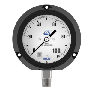 232.34 XSEL® manometer z bourdonovo cevjo se uporablja pri merjenju tlaka plinskih in tekočih medijev. Ima široko območje uporabe.