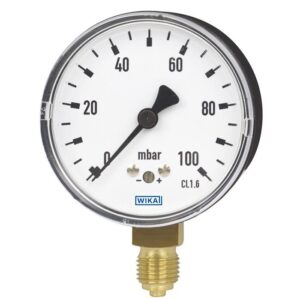 611.10 manometer s kapsulo in tlačnim elementom iz bakrove zlitine se uporablja pri merjenju razlike v tlaku plinskih in tekočih medijev.
