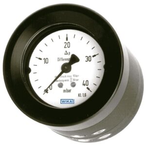 716.05 diferenčni manometer za visoko varnost pred obremenitvijo se uporablja pri merjenju razlike v tlaku plinskih in tekočih medijev.