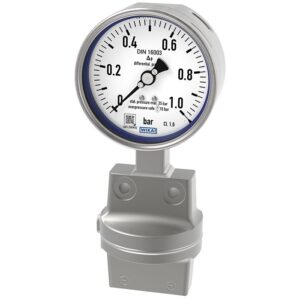 732.31 diferenčni industrijski manometer se uporablja pri merjenju razlike v tlaku plinskih in tekočih medijev. Široki spekter uporabe.