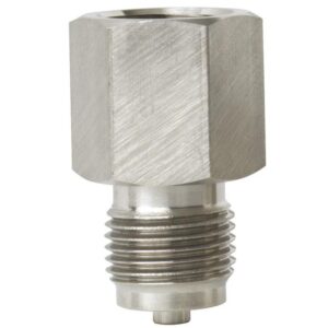 910.22 "In-Line" filter za manometer filtrira trdne snovi iz plinastih in tekočih medijev. Stopnja filtracije: 200 μm. -25...+200°C. Do 1600 bar.