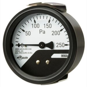 A2G-mini diferenčni manometer za prezračevanje in klimatizacijo se uporablja pri merjenju razlike v tlaku plinskih in tekočih medijev.
