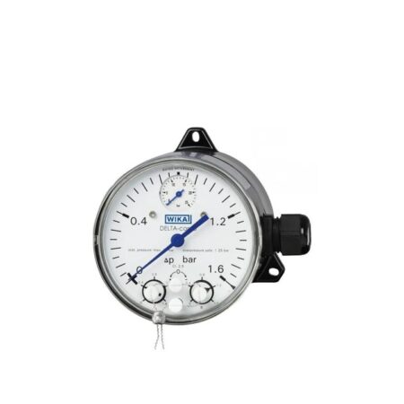 DPGS40TA diferenčni manometer z mikro stikali WIKA