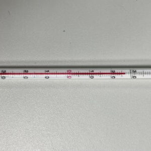 Alkoholni termometer, stekleni
