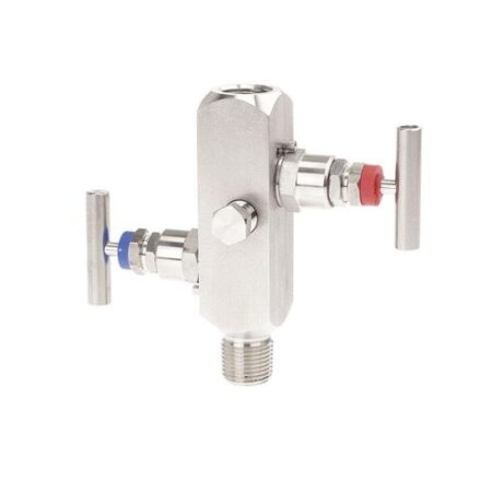 IV20 zaporni in odzračevalni ventil za merilnike tlaka WIKA