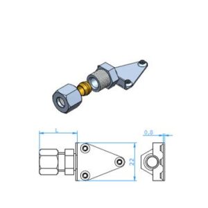 KSNC3_ nosilec / cevni adapter