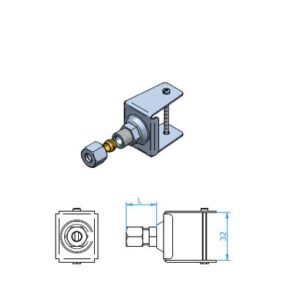 KSNC5_ U-cevni adapter