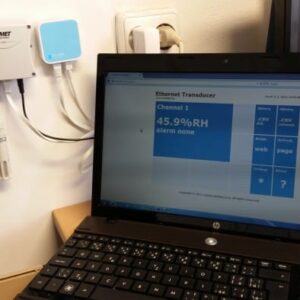 P8653 Web Senzor z PoE- dvokanalni, z binarnimi vhodi COMET - slika 2