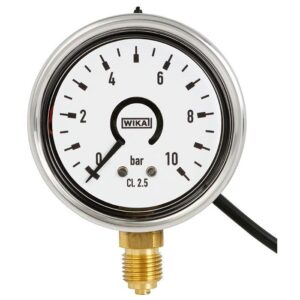 PGS25 bourdonov manometer z električnimi preklopnimi kontakti je posebej primeren za uporabo v procesni industriji. NPN ali PNP izhodi.