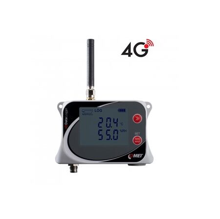U3121G brezžični data logger za temperaturo in relativno vlažnost za zunanjo sondo z vgrajenim modemom 4G COMET