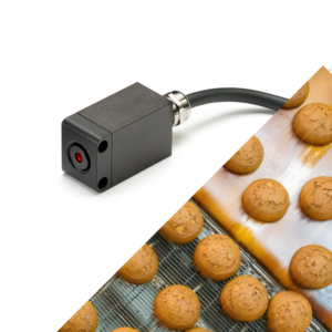 PyroCube S, F IR temperaturni senzor s hitrim odzivnim časom, majhno ciljno točko in LED osvetlitvjo merilne točke. Čas odzivnosti je 1 ms.