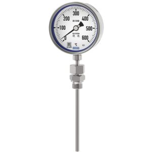 R73 plinski termometer izdelan v skladu s standardom EN 13190. Za predelovalne industrije. ATEX, -200 °C ... +700 °C, nerjaveče jeklo.
