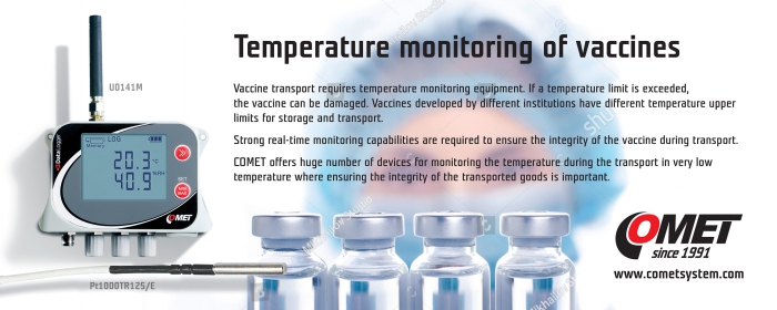 U0121Msim IoT brezžični data logger temperature za 2 zunanji tipali, vgrajenim 2G modemom in SIM kartico COMET - slika 3