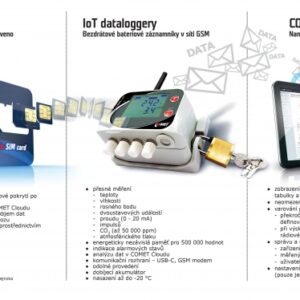 U3631Gsim IoT brezžični datalogger za temperaturo in relativno vlažnost s priključkom za temperaturno tipalo, z vgrajenim modemom 4G in SIM kartico COMET - slika 5