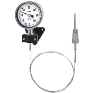 F73 plinski termometer izdelan v skladu s standardom EN 13190. Za predelovalne industrije. ATEX, -200 ... +700 °C, nerjaveče jeklo.