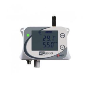 W3721 WiFi senzor temperature in relativne vlažnosti za 2 zunanji tipali COMET