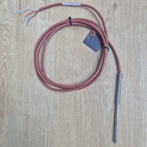 2240 7460/EX je Ex RTD temperaturno tipalo Pt100 klasa A s kompresijsko spojko M10/fi6 mm, kablom 2000 mm, zaščito IP65 in ATEX certifikatom za plin ter prah.