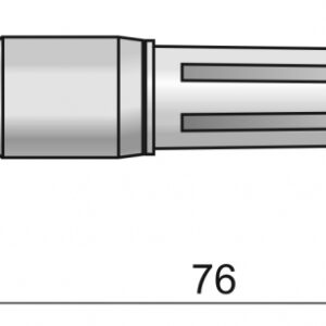 DIGIS/E digitalno tipalo za temperaturo in vlago za s priključkom ELKA, neposredno vstavljanje. Merilno območje: -20 °C … +80 °C