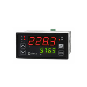 PUR-94D-G-J0-1100-10-4-001 PID regulator je preprost dvostopenjski regulator in hkrati napreden PID regulator z dvema regulacijskima zankama.