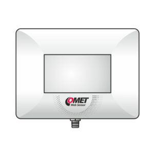 TA3611 Ethernet senzor za temperaturo, vlago ali CO₂. PoE, LCD zaslon, alarmi in COMET Cloud za nadzor okolja.