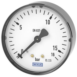 PG11LF manometer z bourdonovo cevjo z nizko vsebnostjo svinca z Bourdonovo cevjo. v V skladu s prihajajočimi predpisi EU DWD in RoHS.