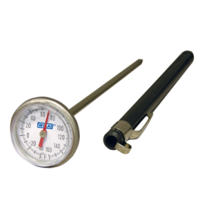TI.1005 žepni testni termometri WIKA z majhnim žepnim etiom s sponko za vsestransko uporabo. Območja: -40/160° F; 0/220° F; 50/550° F
